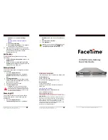 Preview for 2 page of FaceTime USG1030 Quick Start Manual