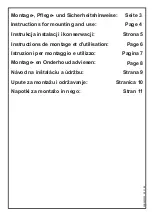 Preview for 5 page of Fackelmann 4008033738132 Instructions For Mounting And Use