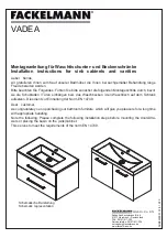 Fackelmann 4008033835831 Installation Instructions Manual предпросмотр