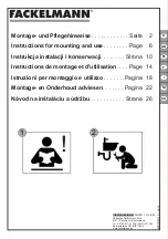 Fackelmann 73201 Instructions For Mounting And Use preview