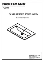 Preview for 1 page of Fackelmann 79800 Instructions For Mounting And Use