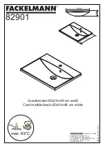 Preview for 1 page of Fackelmann 82901 Instructions For Mounting And Use