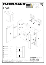 Fackelmann 87205 Instructions For Mounting And Use preview