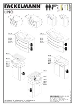 Fackelmann LINO Installation Instructions Manual предпросмотр