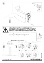 Предварительный просмотр 4 страницы Fackelmann LINO Installation Instructions Manual