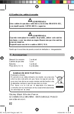 Preview for 82 page of Facom 712B Instruction Manual