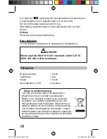 Предварительный просмотр 178 страницы Facom 720.T Instruction Manual