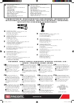 Preview for 2 page of Facom 779.CRT Original Instructions