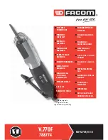 Preview for 1 page of Facom 788774 Original Instructions Manual