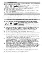 Предварительный просмотр 16 страницы Facom BC2410 Instruction Manual