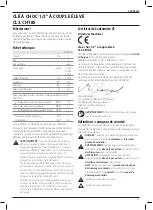 Preview for 43 page of Facom CL3.CH18S Original Instructions Manual