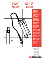 Facom CR.10T Instruction Manual preview