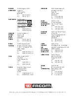 Предварительный просмотр 24 страницы Facom CR.10T Instruction Manual