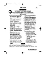 Preview for 32 page of Facom NJ.2000 Instructions Manual