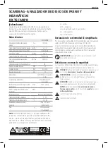 Preview for 25 page of Facom Scandiag DX.TSCANPB Original Instructions Manual