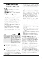 Preview for 48 page of Facom Scandiag DX.TSCANPB Original Instructions Manual