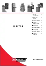 Facom U.217AS Operating Instructions Manual preview