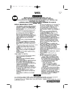 Предварительный просмотр 17 страницы Facom V.401 Instruction Manual