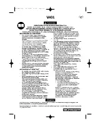 Предварительный просмотр 23 страницы Facom V.401 Instruction Manual