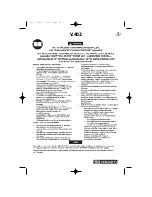 Preview for 26 page of Facom V.402 Instructions Manual