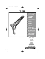 Facom V.403 Instructions Manual предпросмотр