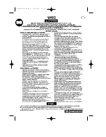 Предварительный просмотр 17 страницы Facom V.492 Instructions Manual