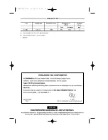 Предварительный просмотр 13 страницы Facom V.610R Instructions Manual