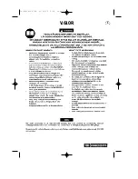 Предварительный просмотр 26 страницы Facom V.610R Instructions Manual