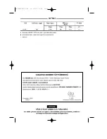 Предварительный просмотр 34 страницы Facom V.610R Instructions Manual