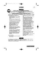 Preview for 8 page of Facom V.620R Instructions Manual