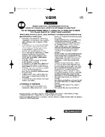 Preview for 23 page of Facom V.620R Instructions Manual