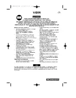 Preview for 26 page of Facom V.620R Instructions Manual