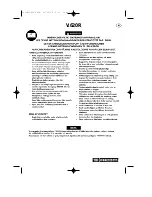 Preview for 29 page of Facom V.620R Instructions Manual