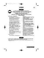 Preview for 32 page of Facom V.620R Instructions Manual