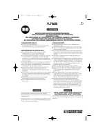 Предварительный просмотр 8 страницы Facom V.781B Instructions Manual