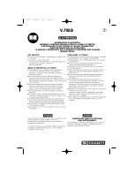 Предварительный просмотр 17 страницы Facom V.781B Instructions Manual