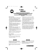 Предварительный просмотр 29 страницы Facom V.781B Instructions Manual