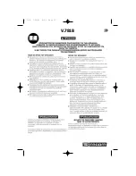 Предварительный просмотр 35 страницы Facom V.781B Instructions Manual