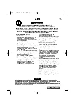 Preview for 11 page of Facom V.801 Instructions Manual