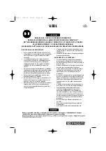 Preview for 23 page of Facom V.801 Instructions Manual