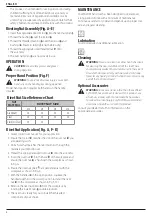 Preview for 10 page of Facom Y.107CPB Original Instructions Manual