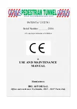 Facsimile 1168 x 2145 Use And Maintenance Manual preview