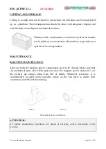 Preview for 13 page of Facsimile 1168 x 2145 Use And Maintenance Manual