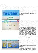 Предварительный просмотр 8 страницы Factair F4504 Operating Manual