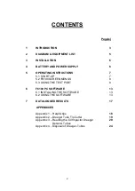 Preview for 3 page of Factair F6100 Operating Instructions Manual