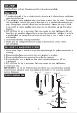 Preview for 3 page of FACTO 70395008 Operator'S Manual