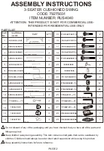 Preview for 2 page of FACTO 79275031 Operator'S Manual