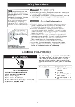 Предварительный просмотр 5 страницы FACTO GJC05BJ-A3MND1A Operator'S Manual