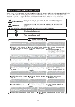 Preview for 16 page of FACTO MWK-05CMN1-BJ7 Operator'S Manual