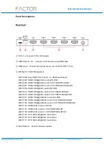 Preview for 5 page of Factor Electronics HD-1x4-4K User Manual